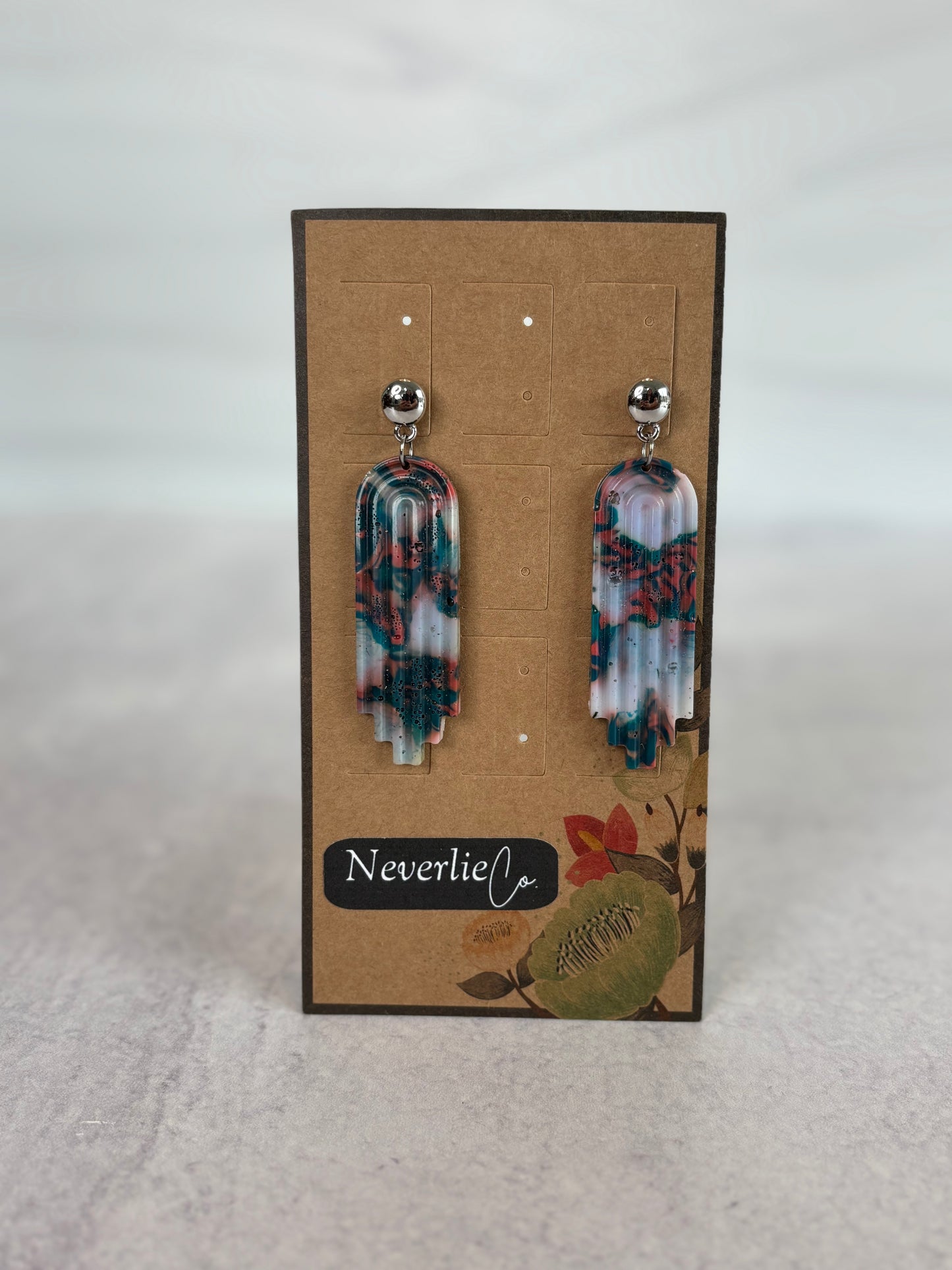 Geometric Drop Earring