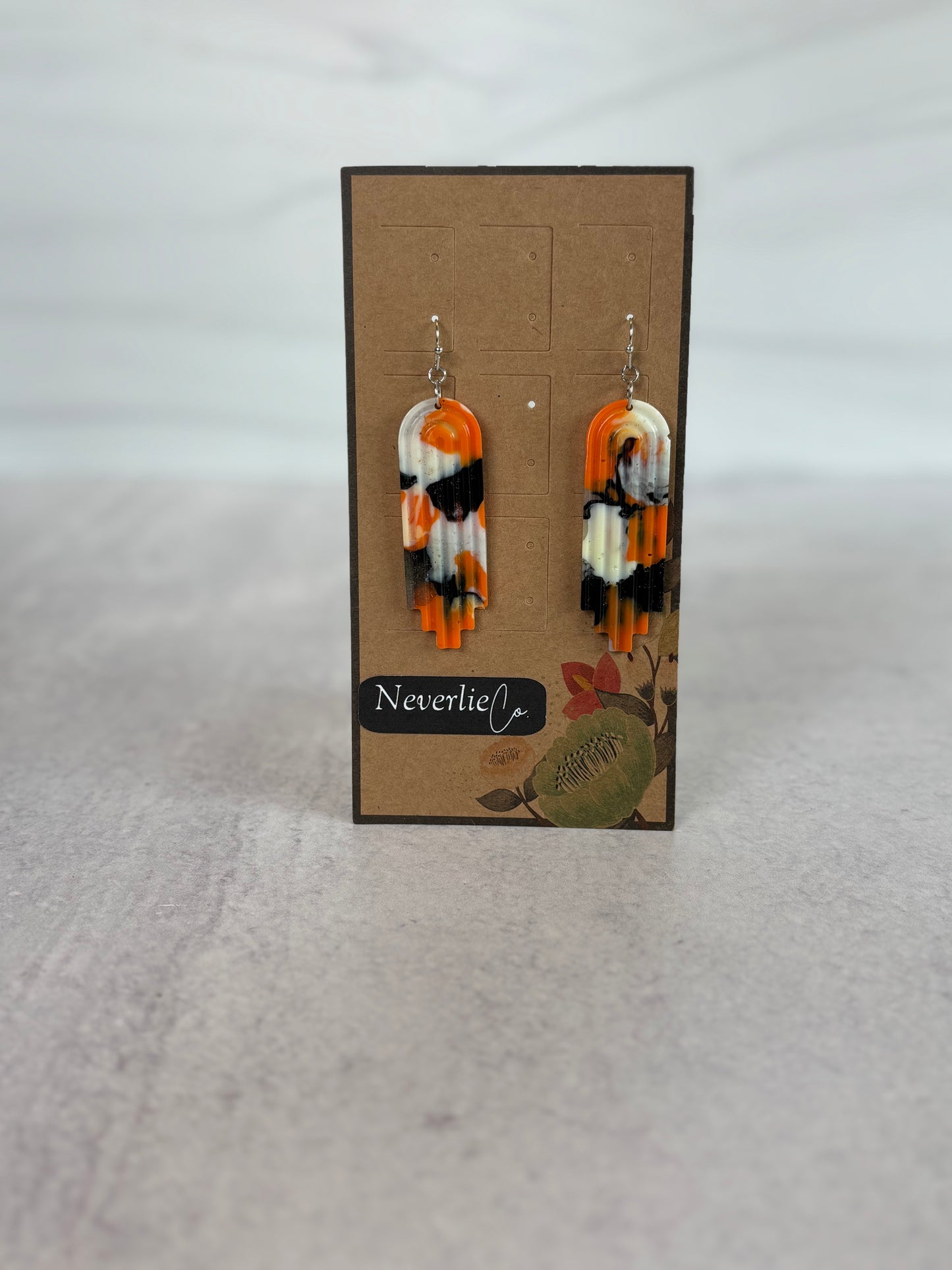 Geometric Drop Earring